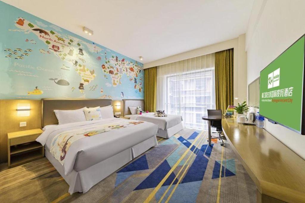 Holiday Inn Express Dujiangyan Ancient City Eksteriør billede